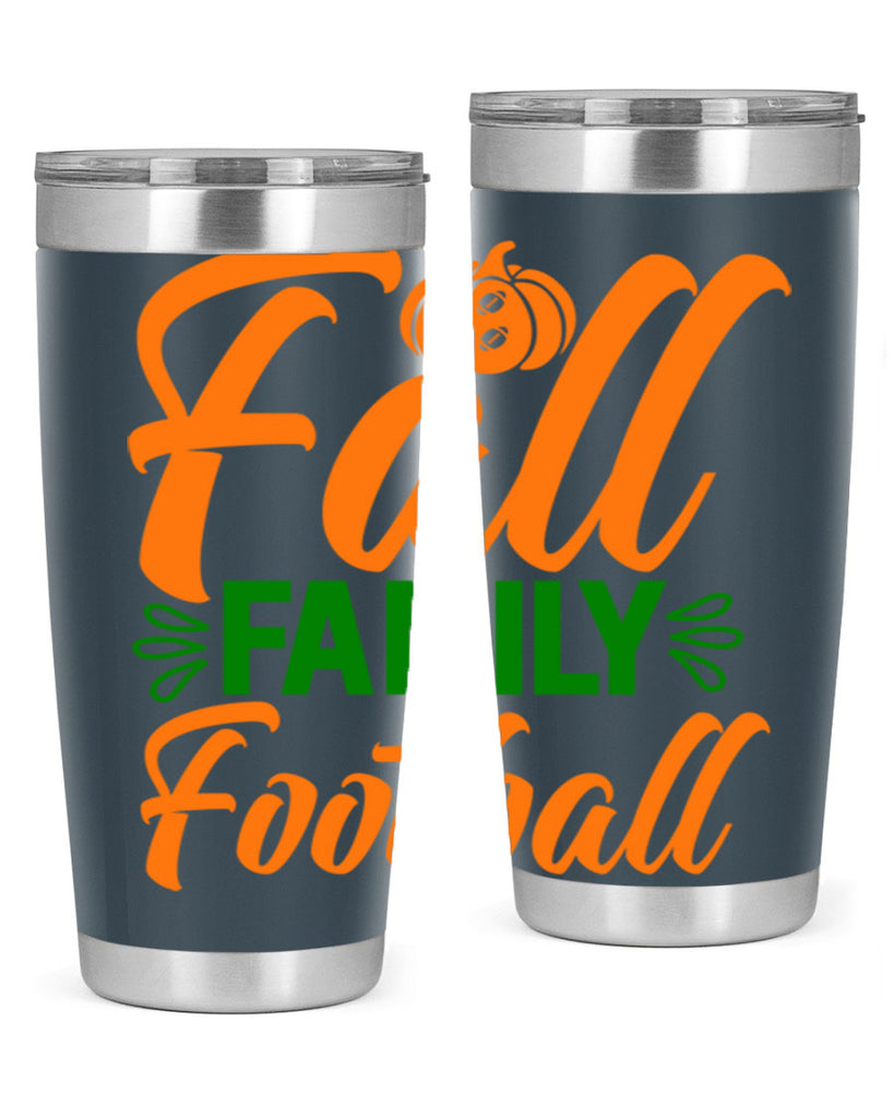Fall Family Football 98#- fall- Tumbler