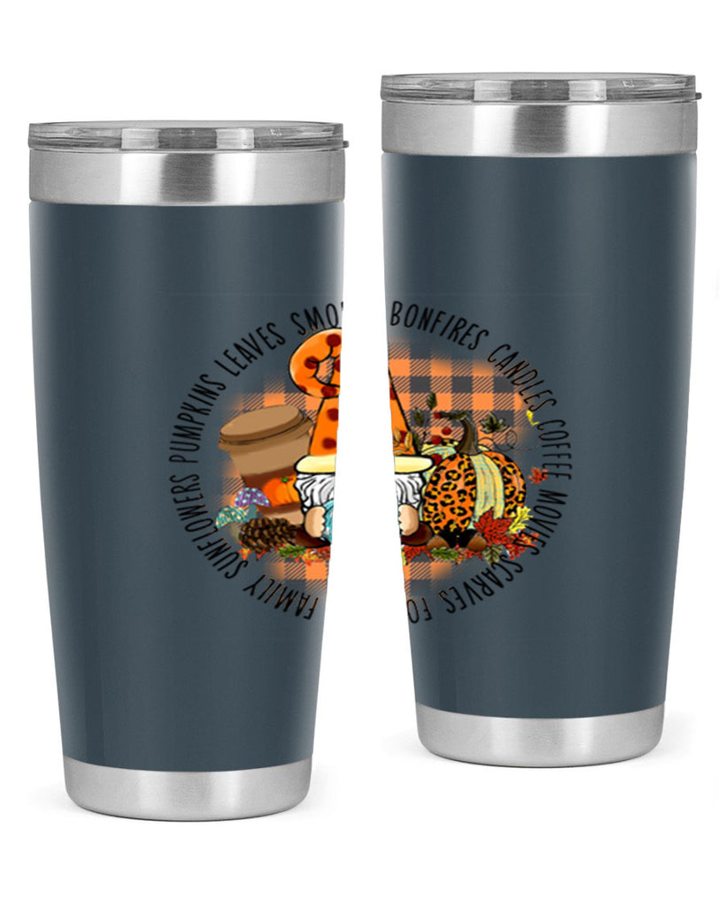 FallVibesGnome 165#- fall- Tumbler
