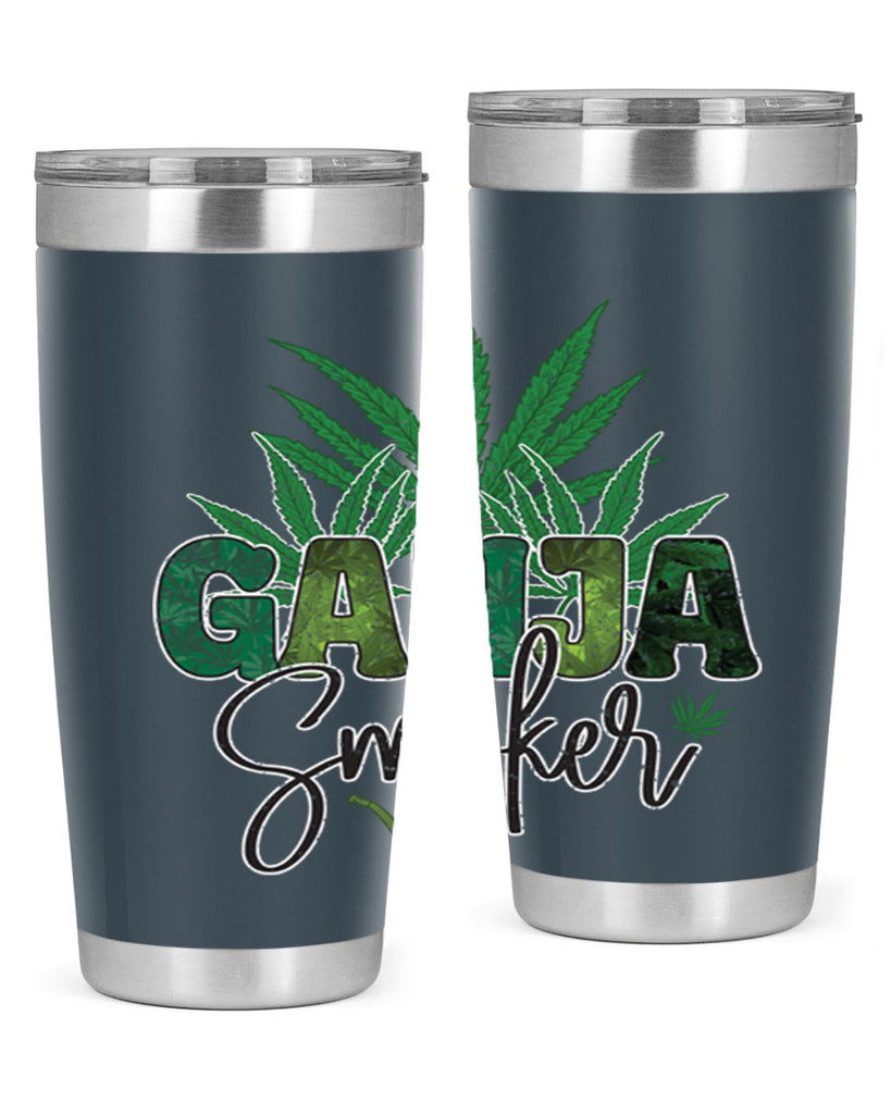 Ganja Smoker Sublimation 89#- marijuana- Tumbler