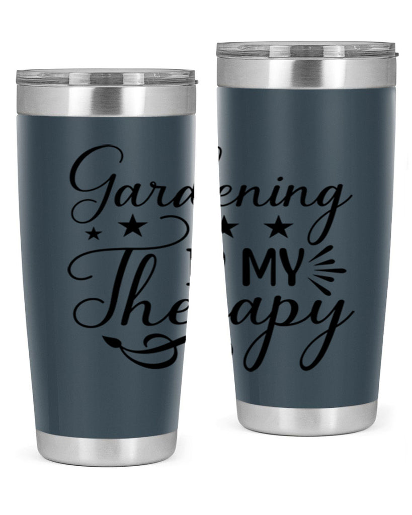 Gardening is My Therapy 145#- spring- Tumbler