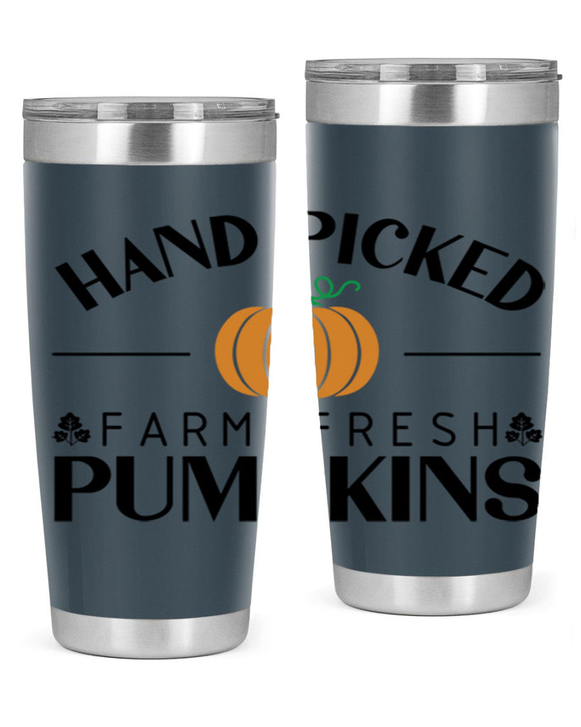 Hand Picked Farm Fresh Pumpkins 215#- fall- Tumbler