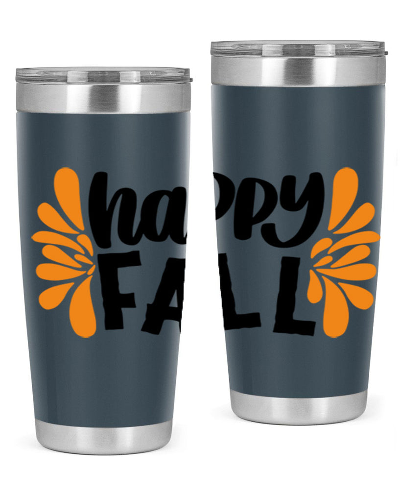 Happy Fall 491#- fall- Tumbler