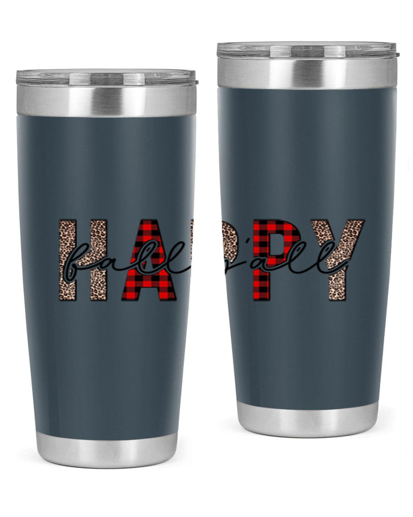 Happy Fall Y all 228#- fall- Tumbler