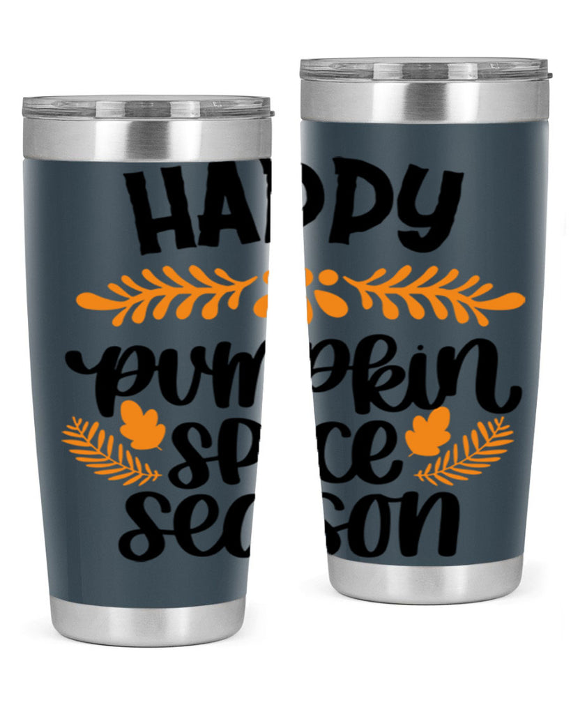 Happy Pumpkin Spice Season 492#- fall- Tumbler