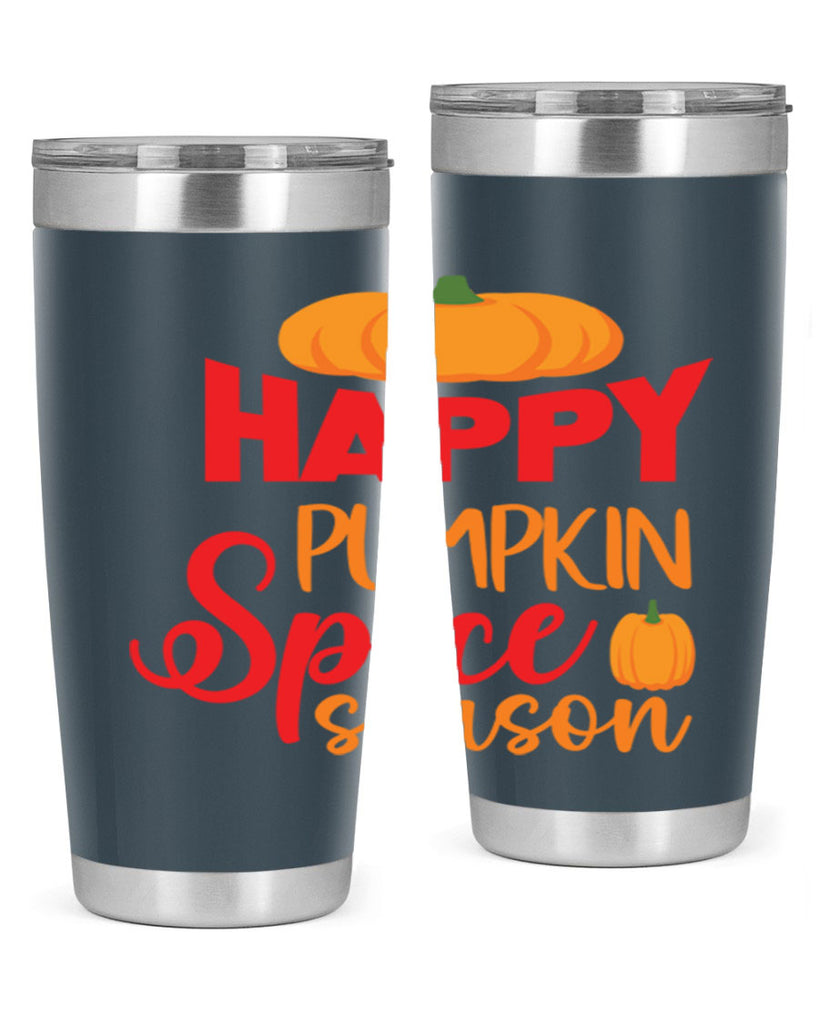 HappyPumpkinSpiceSeason 259#- fall- Tumbler