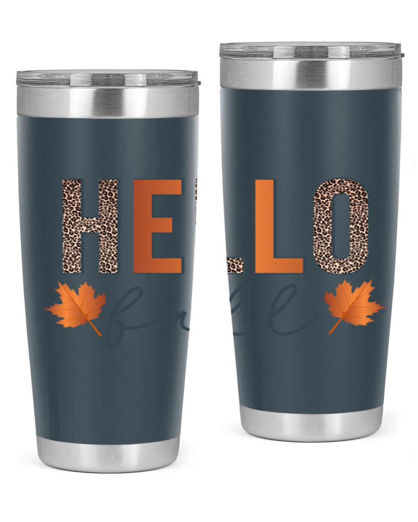 Hello Fall 272#- fall- Tumbler