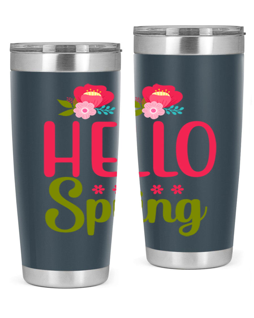 Hello Spring 186#- spring- Tumbler
