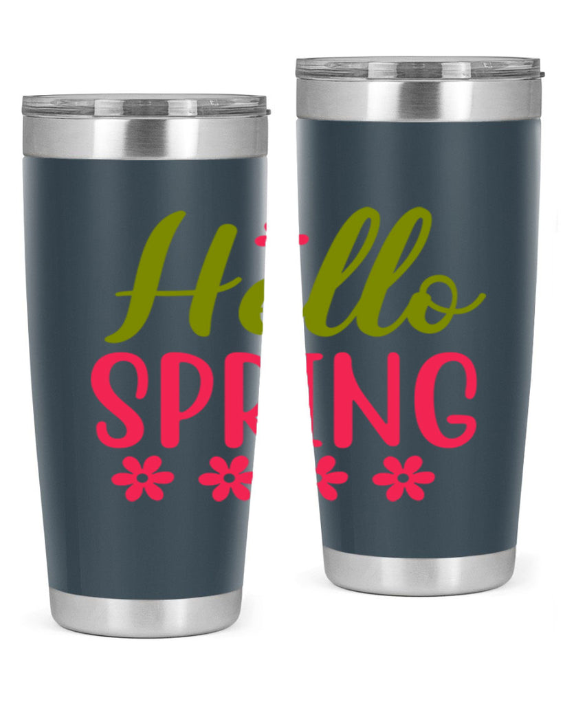 Hello Spring 213#- spring- Tumbler