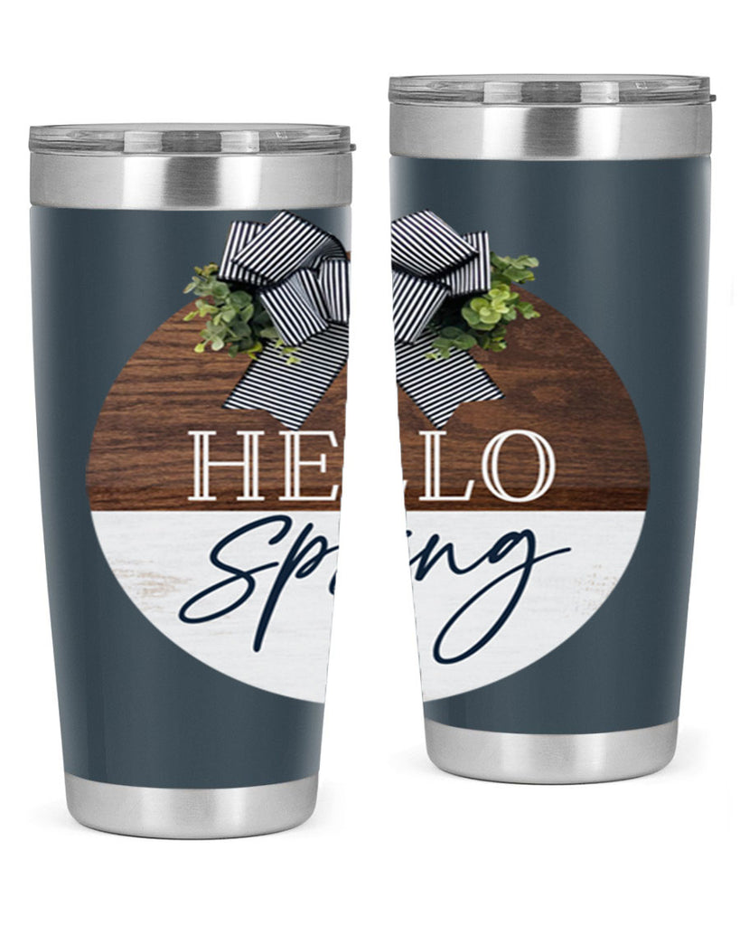 Hello Spring basic Mockup187#- spring- Tumbler