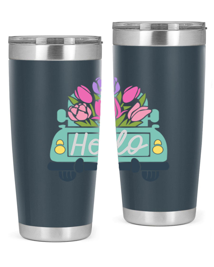 Hello Truck218#- spring- Tumbler