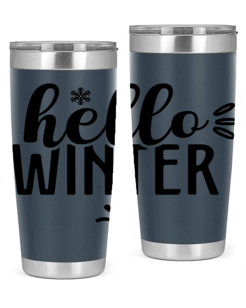 Hello Winter171#- winter- Tumbler