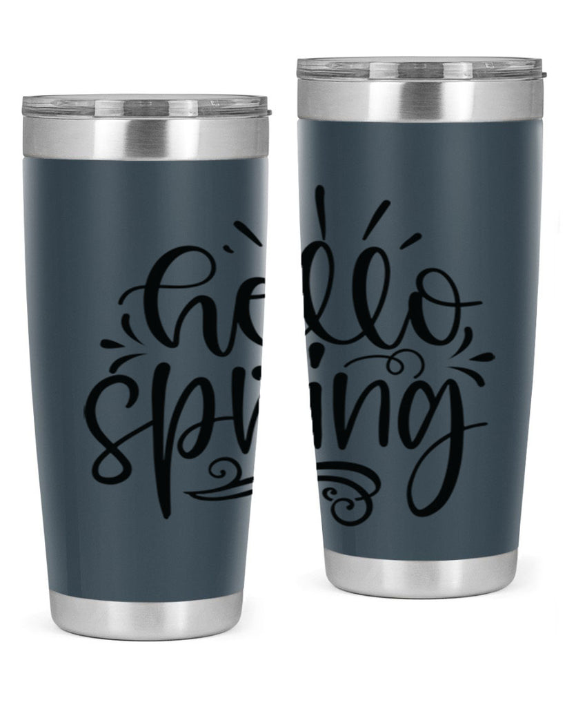 Hello spring 3#- spring- Tumbler