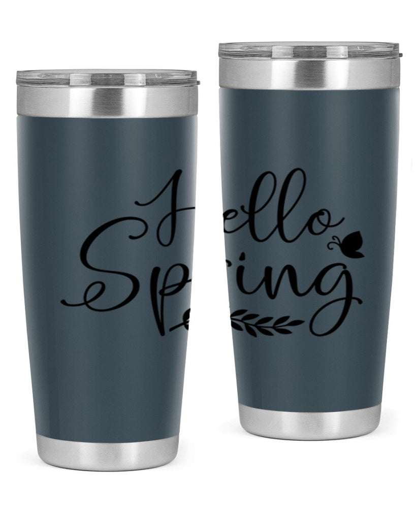 Hello spring design  222#- spring- Tumbler