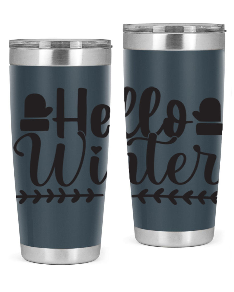 Hello winter 184#- winter- Tumbler