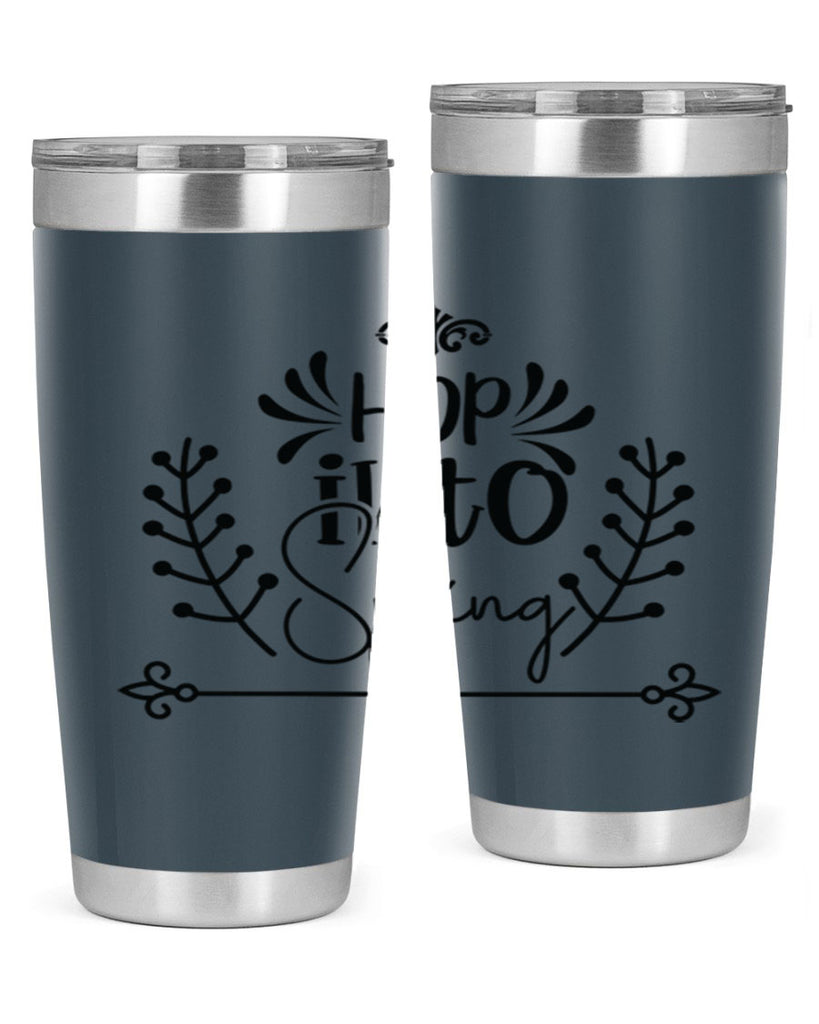 Hop into Spring 248#- spring- Tumbler