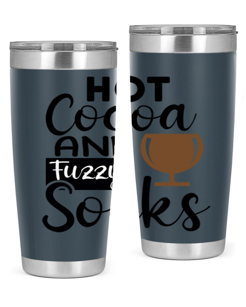Hot Cocoa And Fuzzy Socks 218#- winter- Tumbler