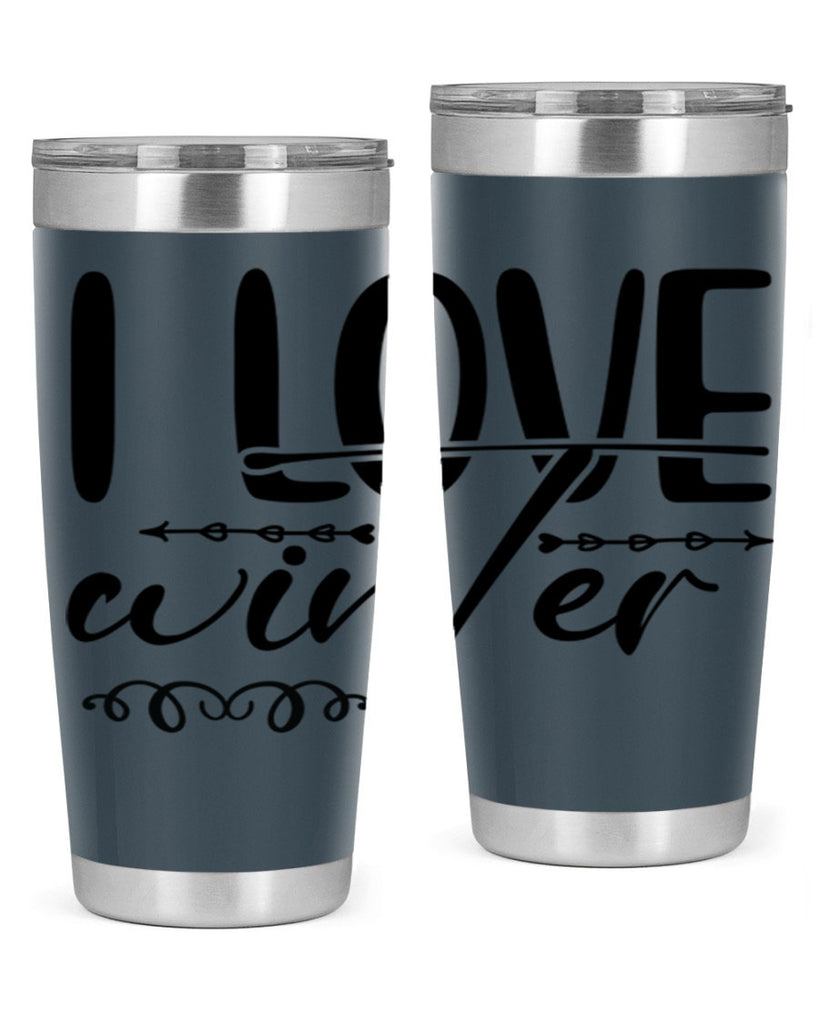 I love winter 243#- winter- Tumbler