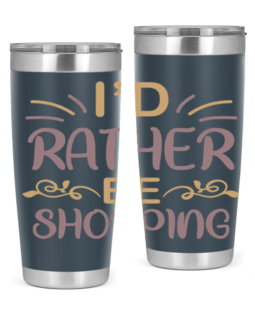 Id Rather Be Shopping 109#- fashion- Cotton Tank