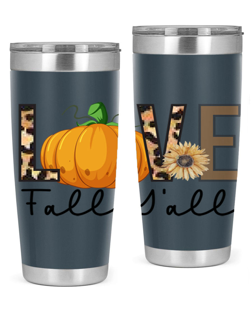 Love FALL YAll 410#- fall- Tumbler