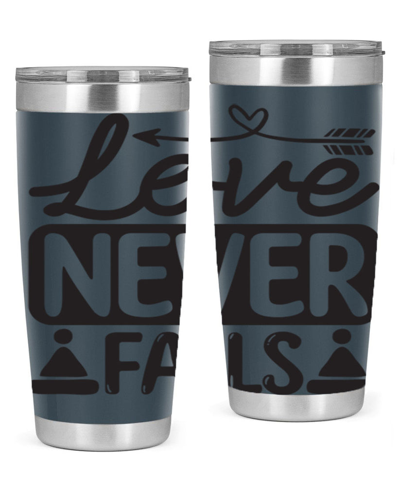 Love never fails 317#- winter- Tumbler