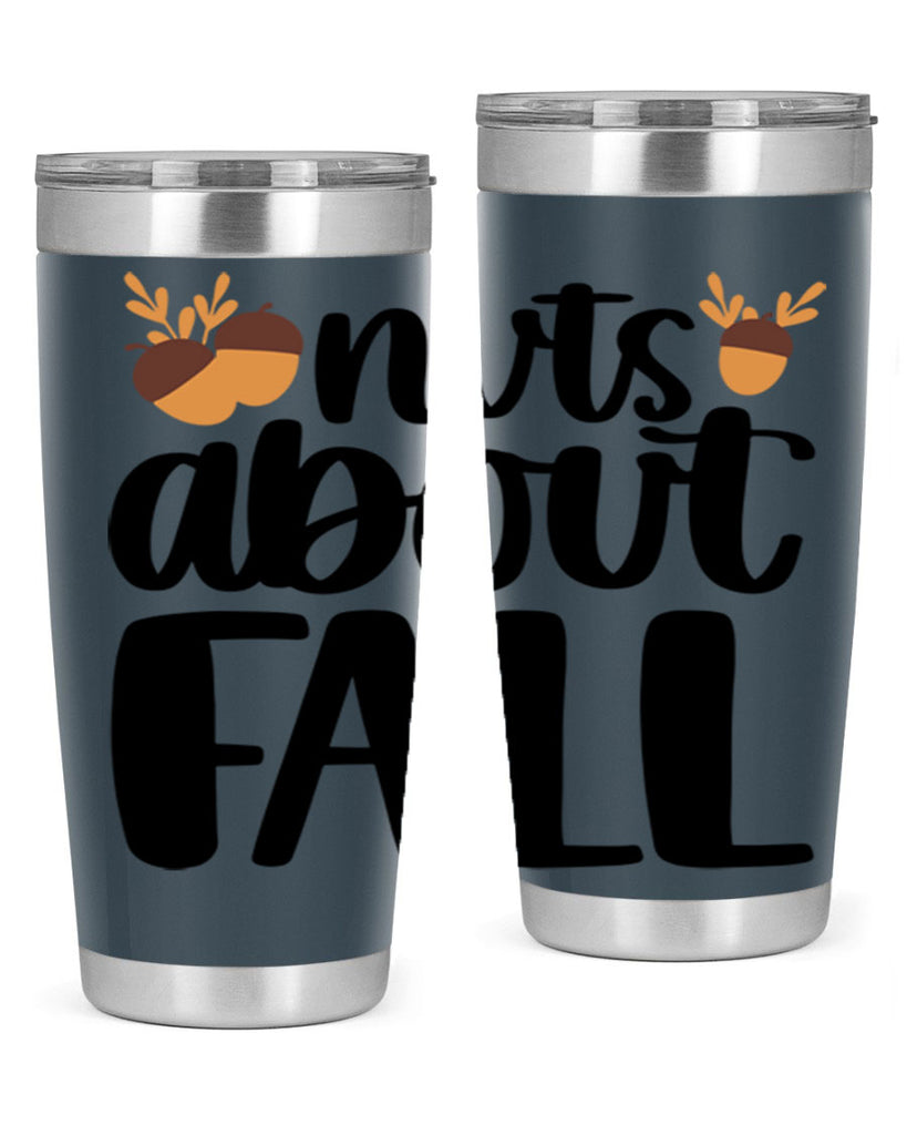 Nuts About Fall 503#- fall- Tumbler