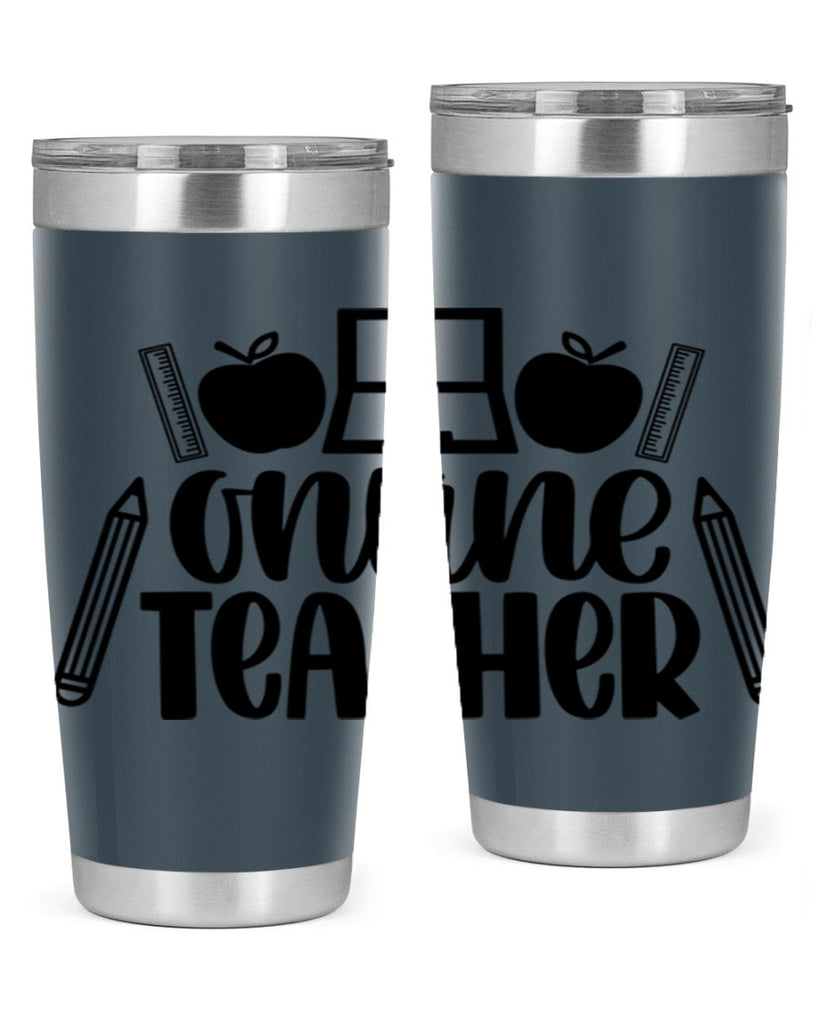 Online Teacher Style 61#- teacher- tumbler