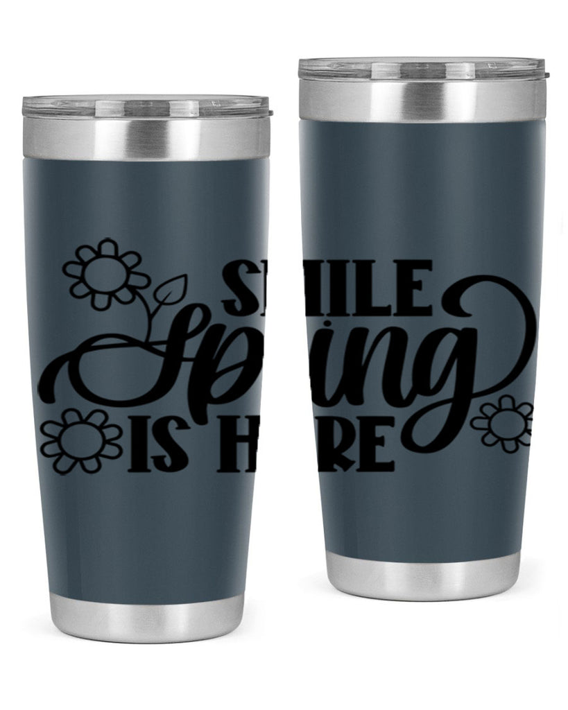 PNG_Smile Spring Is Here395#- spring- Tumbler