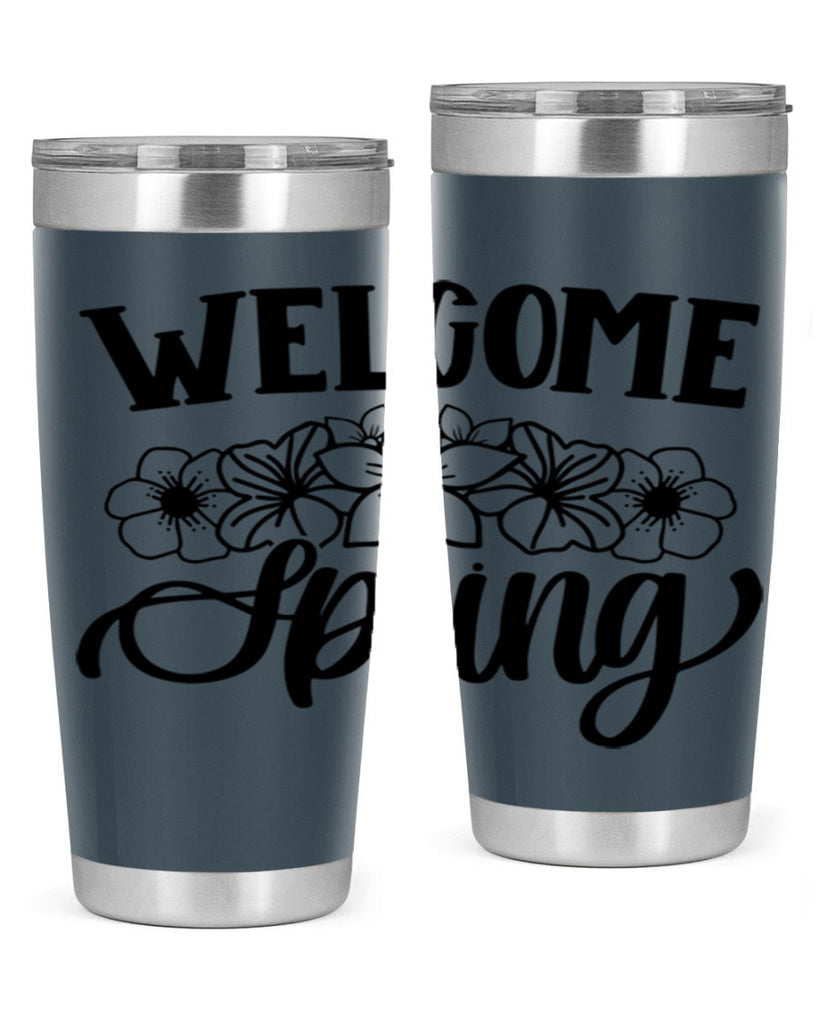 PNG_Welcome Spring396#- spring- Tumbler