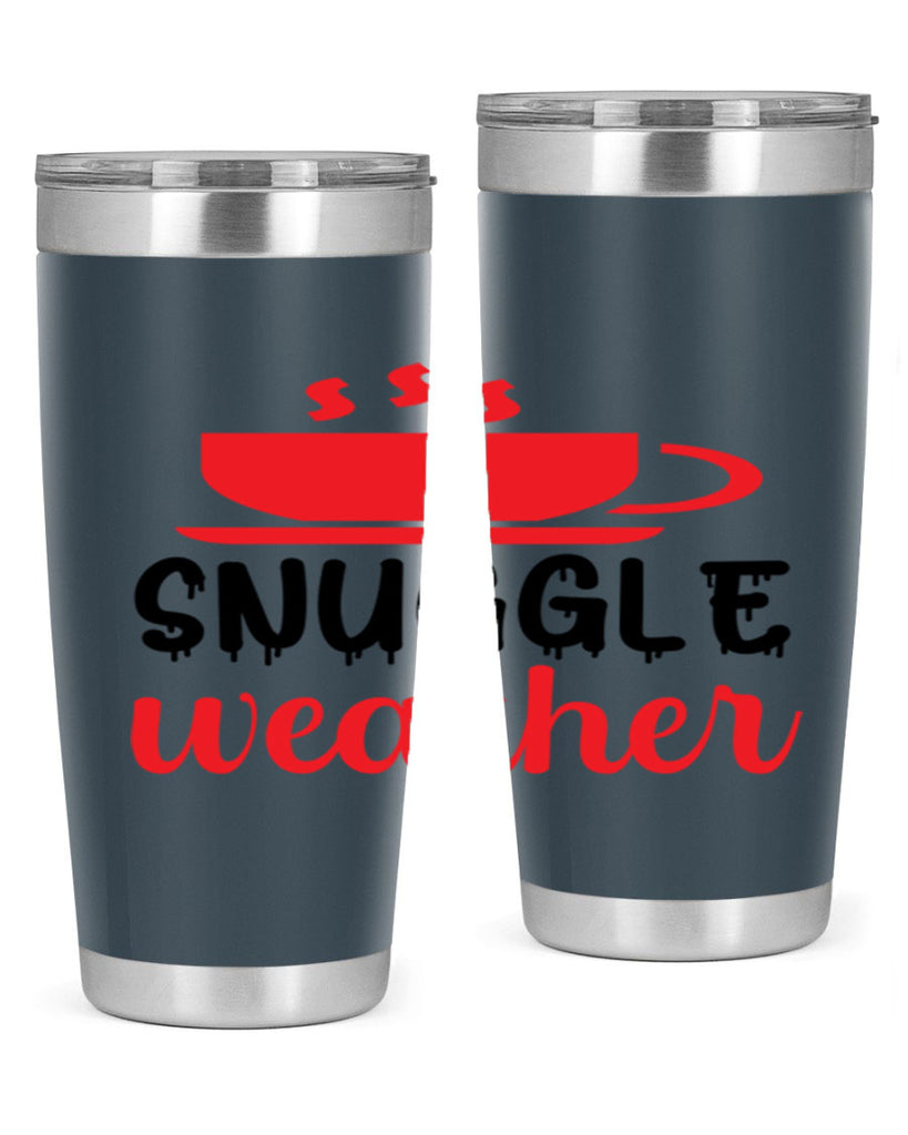 Snuggle weather 386#- winter- Tumbler