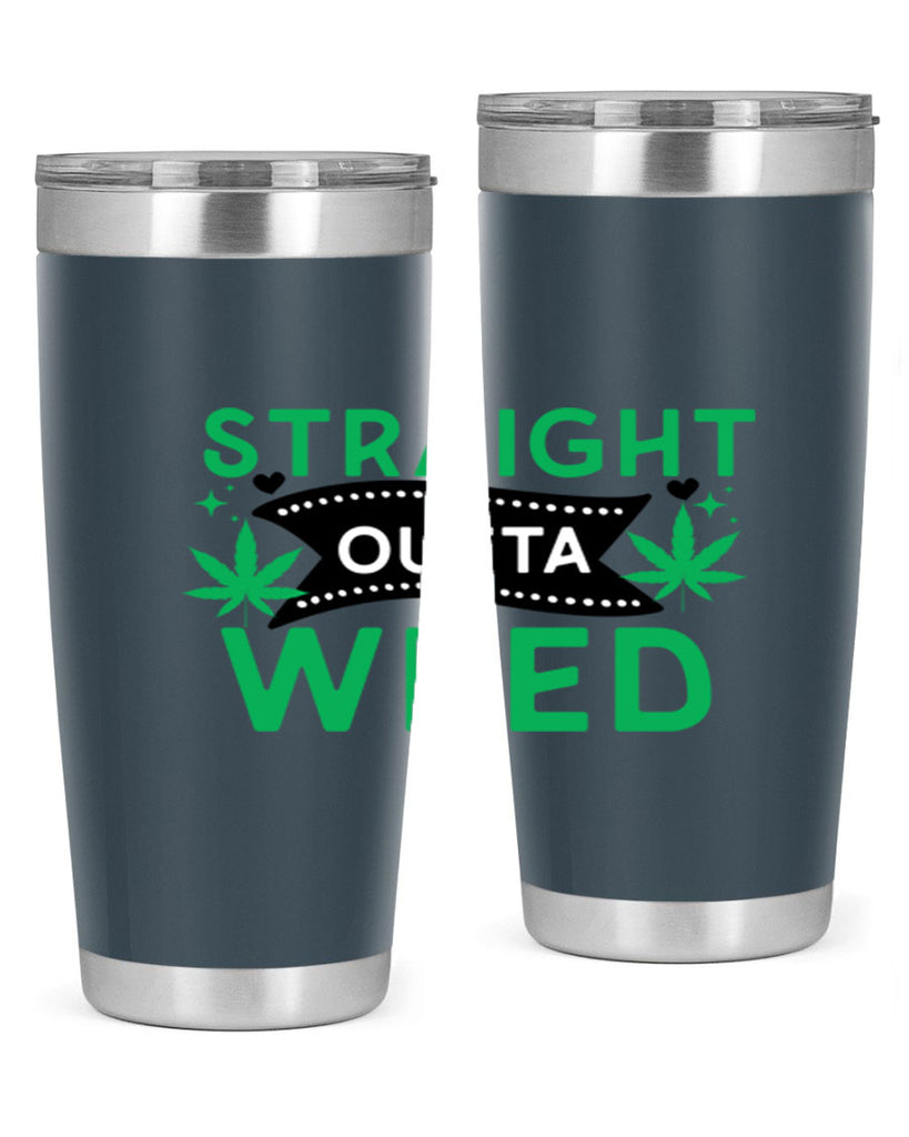 Straight Outta Weed 266#- marijuana- Tumbler