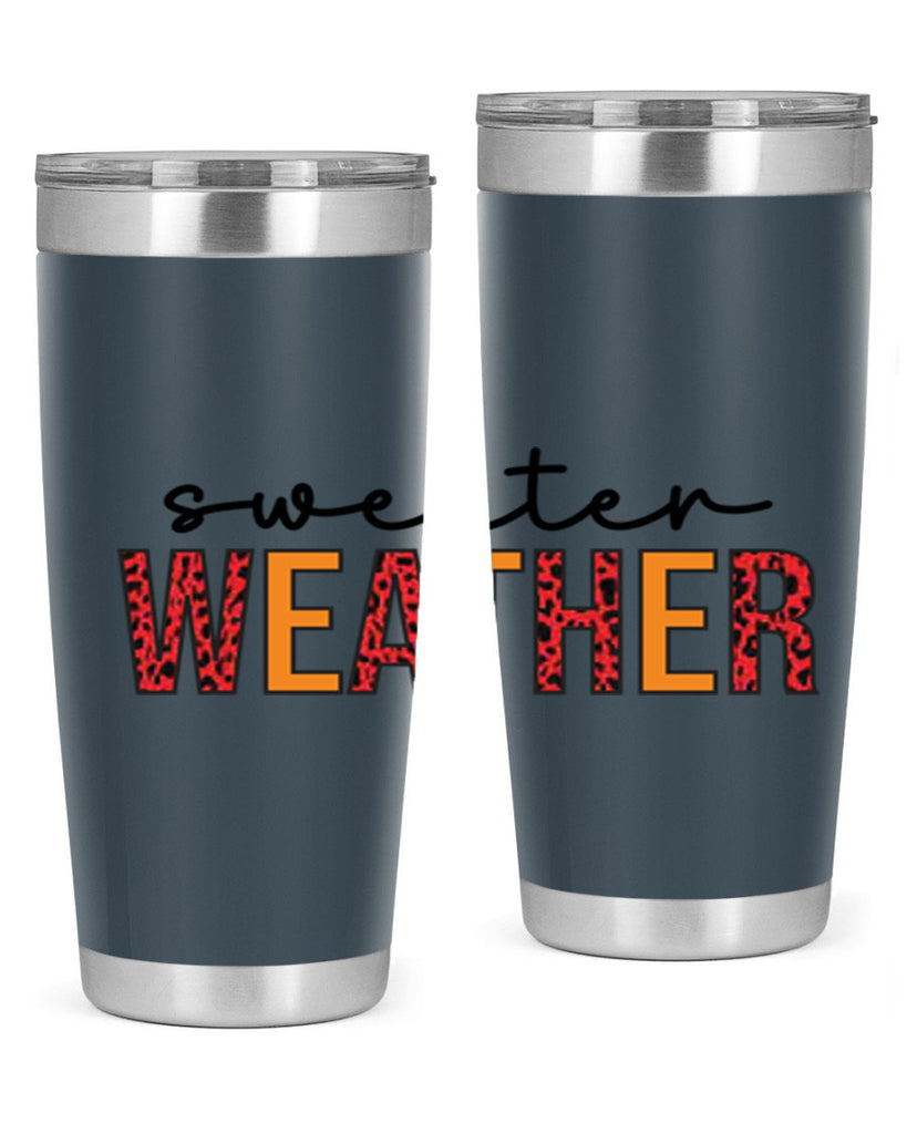 Sweater Weather 587#- fall- Tumbler