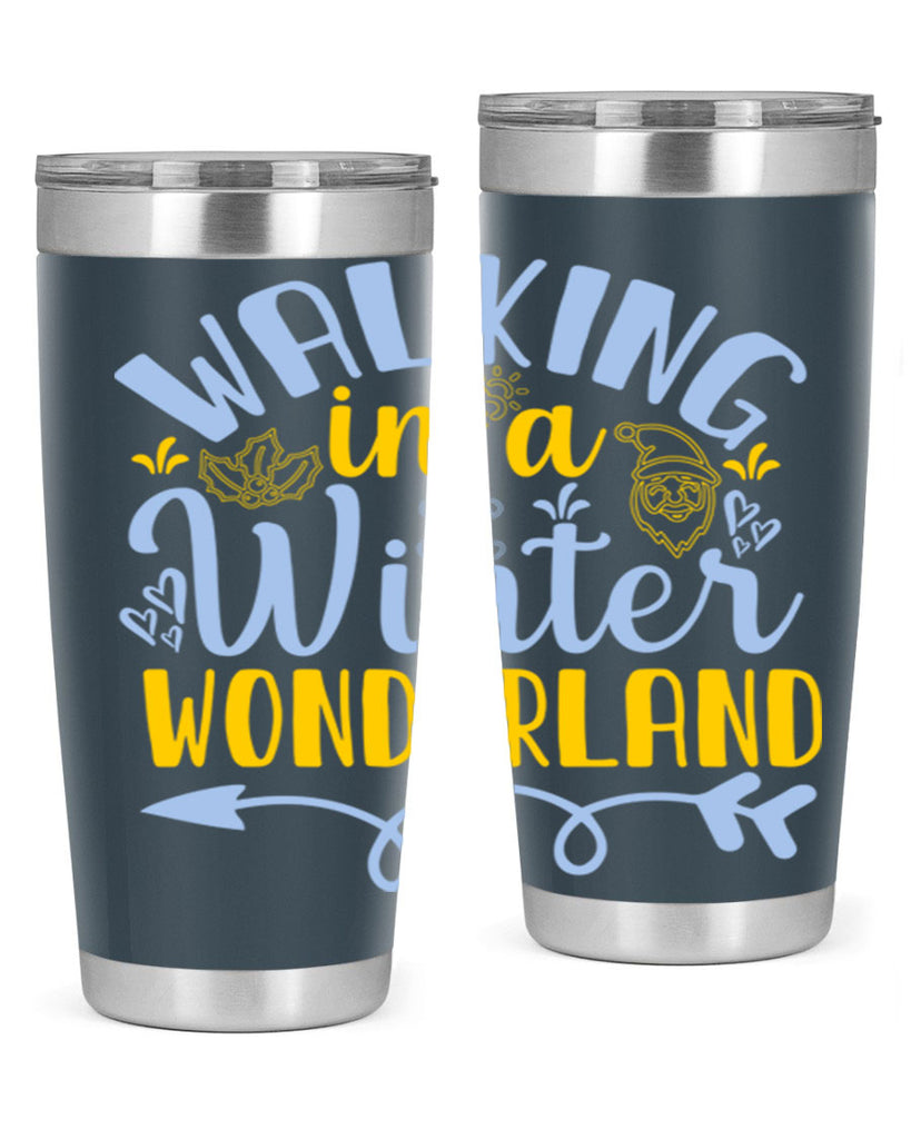 Walking in a winter wonderland440#- winter- Tumbler