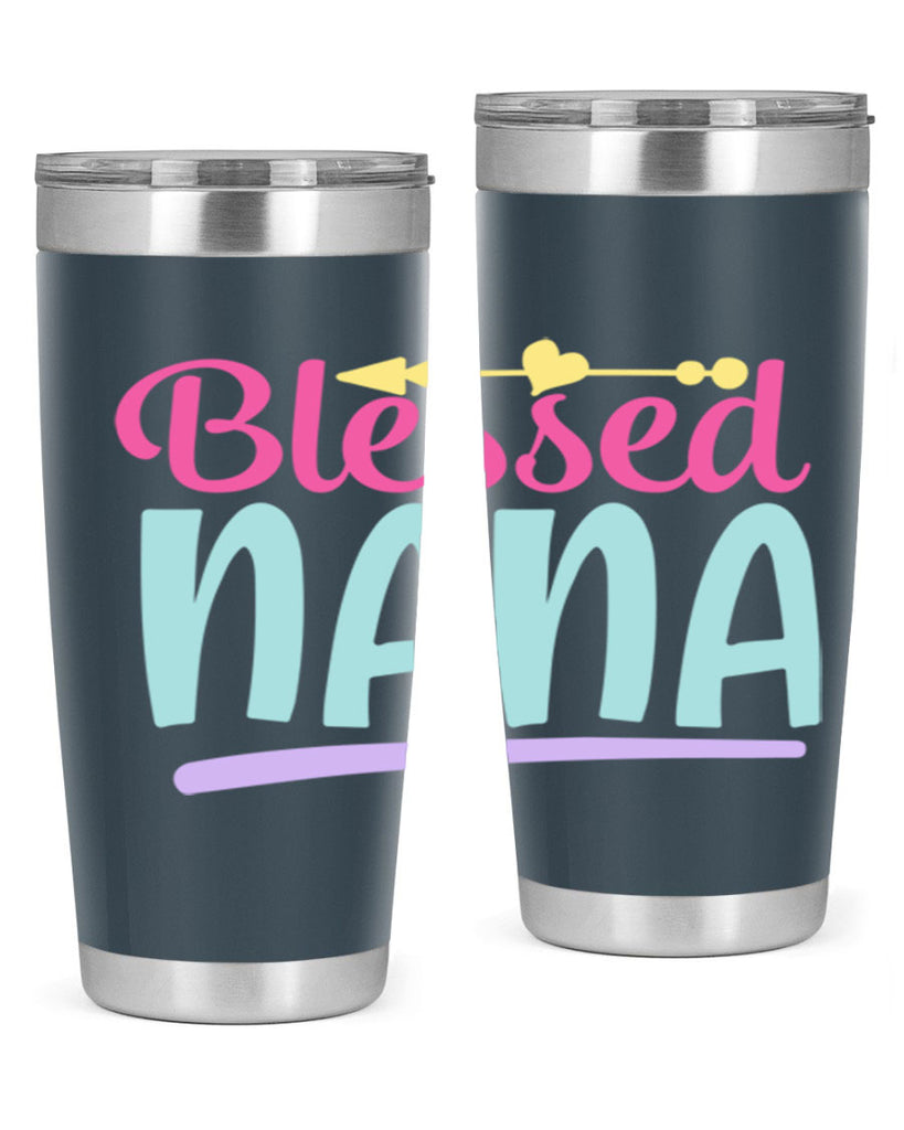 blessed nana 60#- grandma - nana- Tumbler