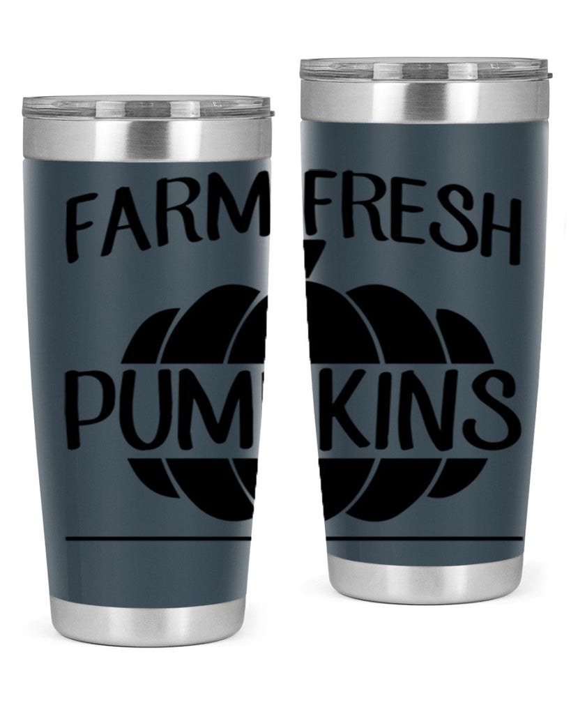 farm fresh pumpkins 173#- fall- Tumbler