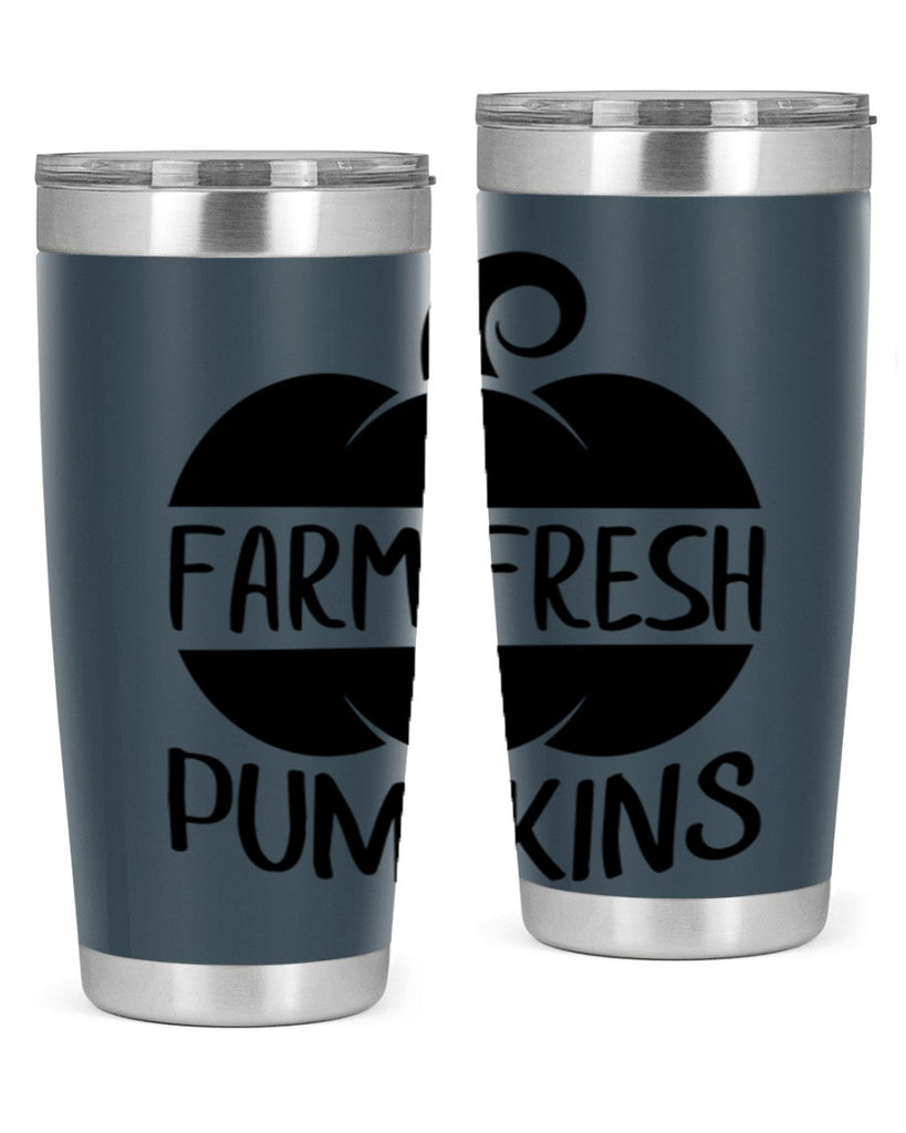 farm fresh pumpkins 174#- fall- Tumbler