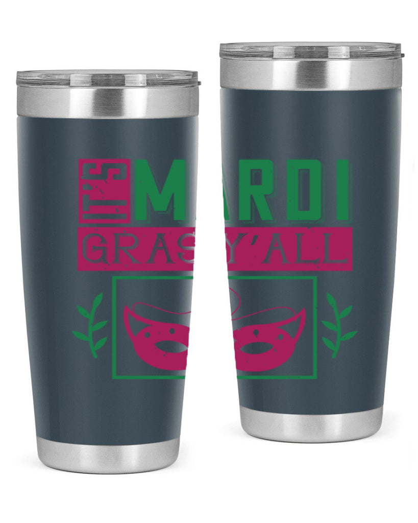 it’s mardi gras y’all 60#- mardi gras- Tumbler