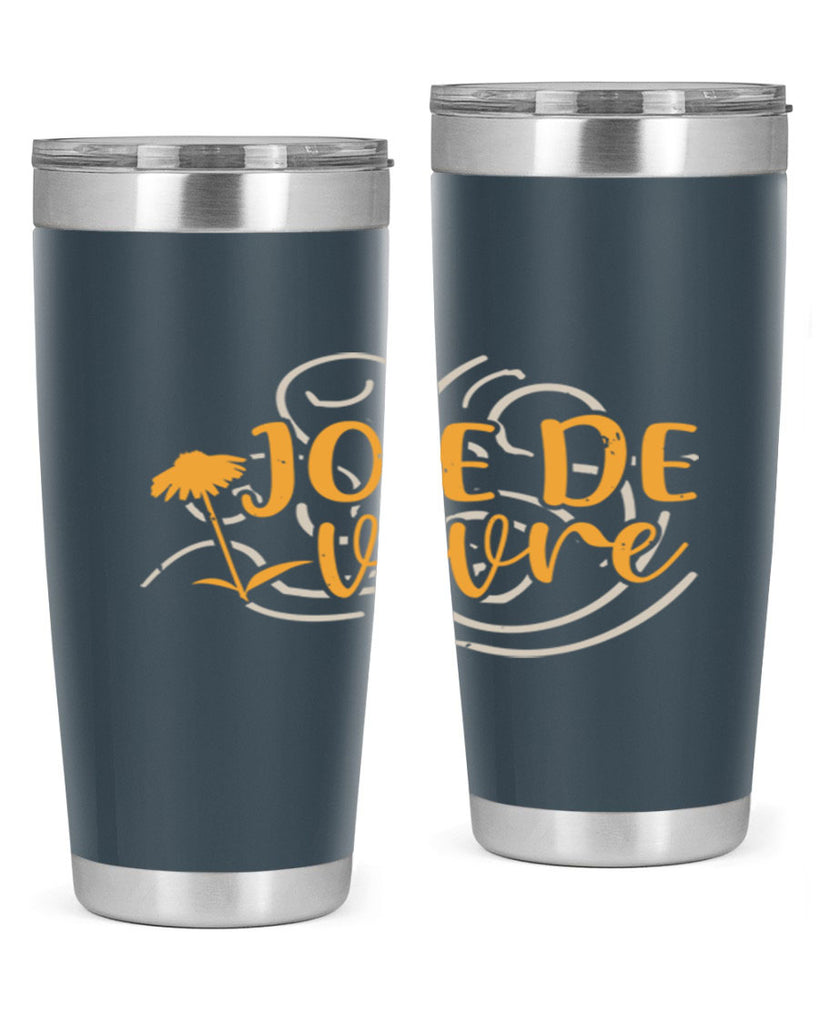 joie de vivre 57#- mardi gras- Tumbler