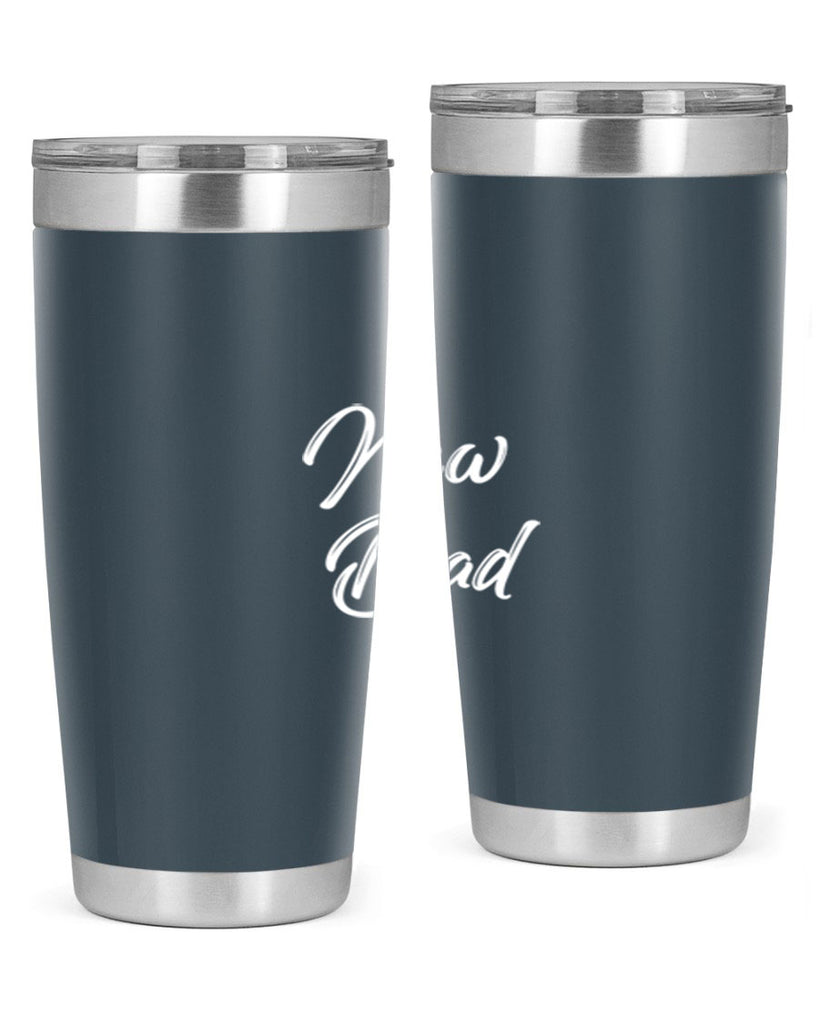 new dad 73#- dad- Tumbler