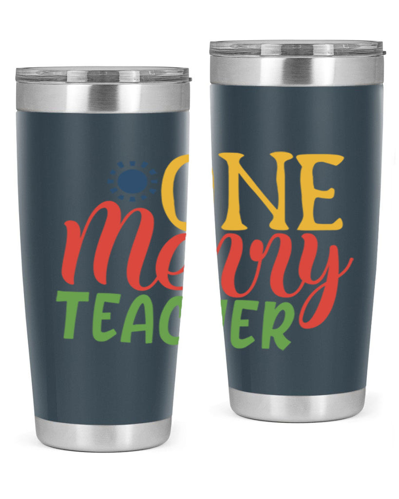 one merry teacher Style 162#- teacher- tumbler