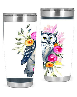 owl 8#- owl- Tumblers