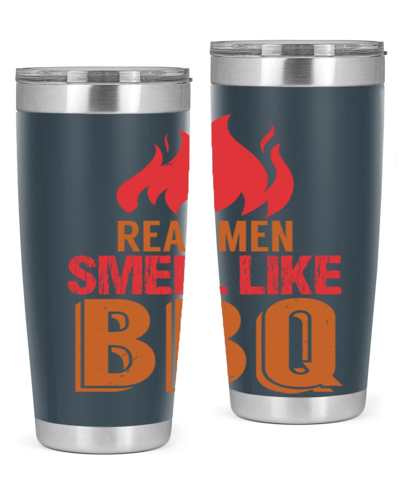 real men smell like bbq 16#- bbq- Tumbler