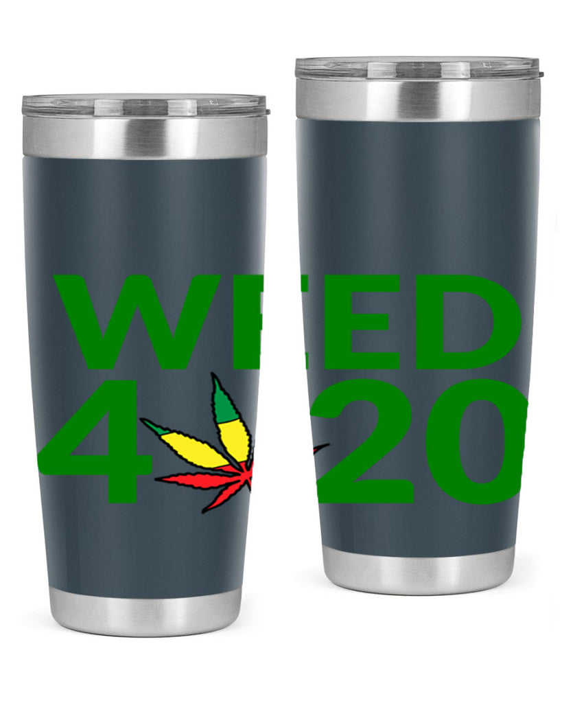 weed 420 cannabis 281#- marijuana- Tumbler