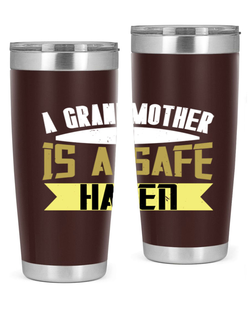A Grandmother is a safe 41#- grandma - nana- Tumbler