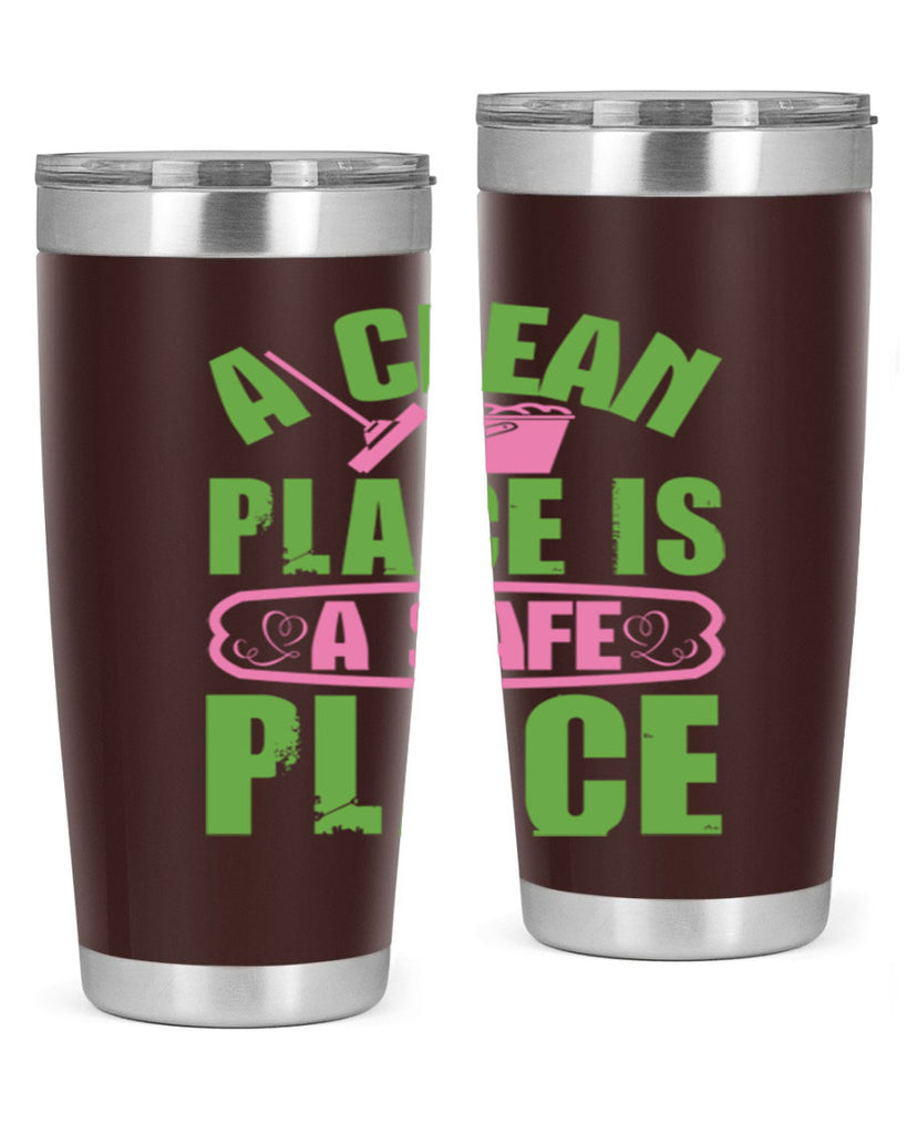 A clean place is a safe place Style 50#- cleaner- Cotton Tank