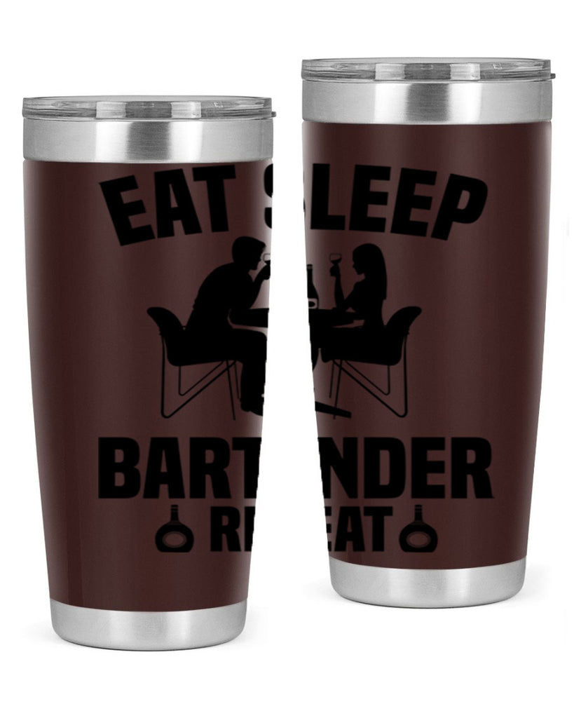 Eat sleep Style 3#- bartender- tumbler