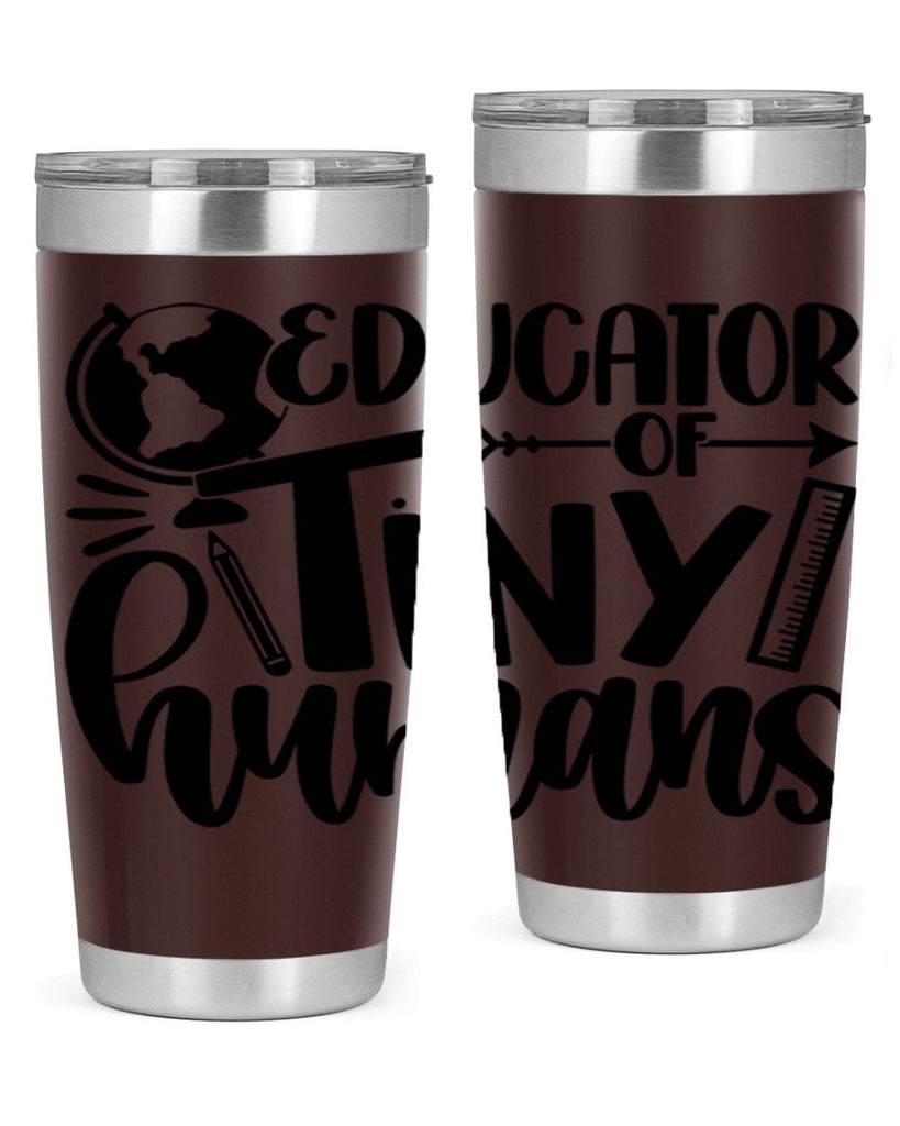 Educator Of Tiny Humans Style 75#- teacher- tumbler