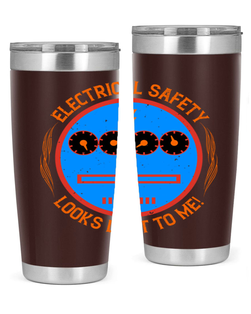 Electrical safety looks legit to me Style 57#- electrician- tumbler