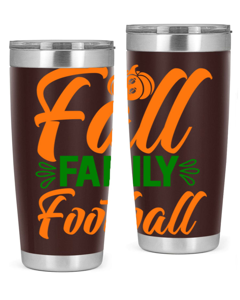 Fall Family Football 98#- fall- Tumbler
