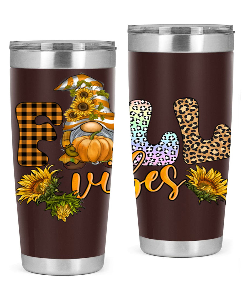 FallVibesFallGnome 164#- fall- Tumbler