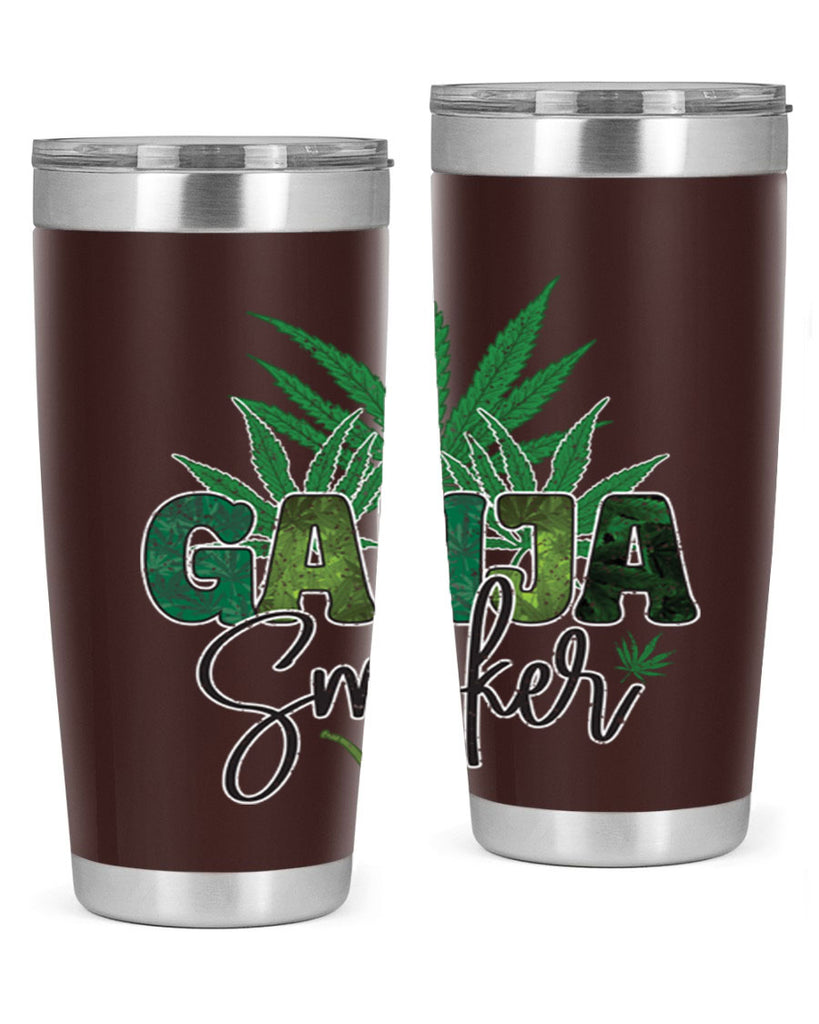 Ganja Smoker Sublimation 89#- marijuana- Tumbler